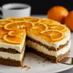 Chocolate Orange Cheesecake Layer Cake