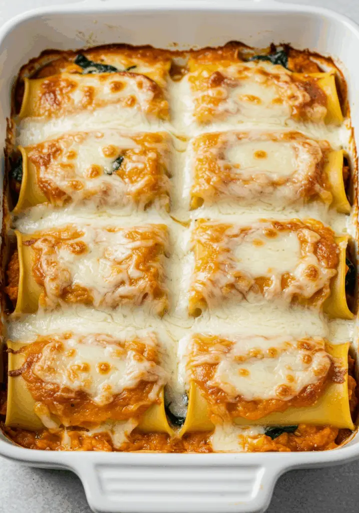 Creamy Butternut Squash Lasagna Roll-Ups