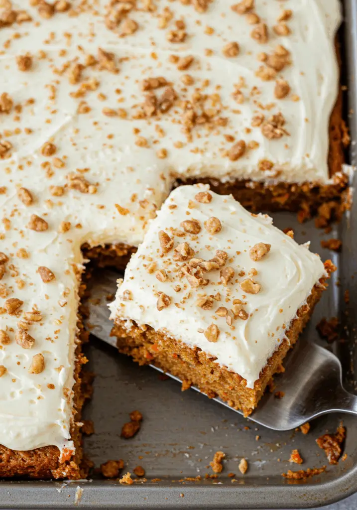 Carrot Cake Sheet Cake