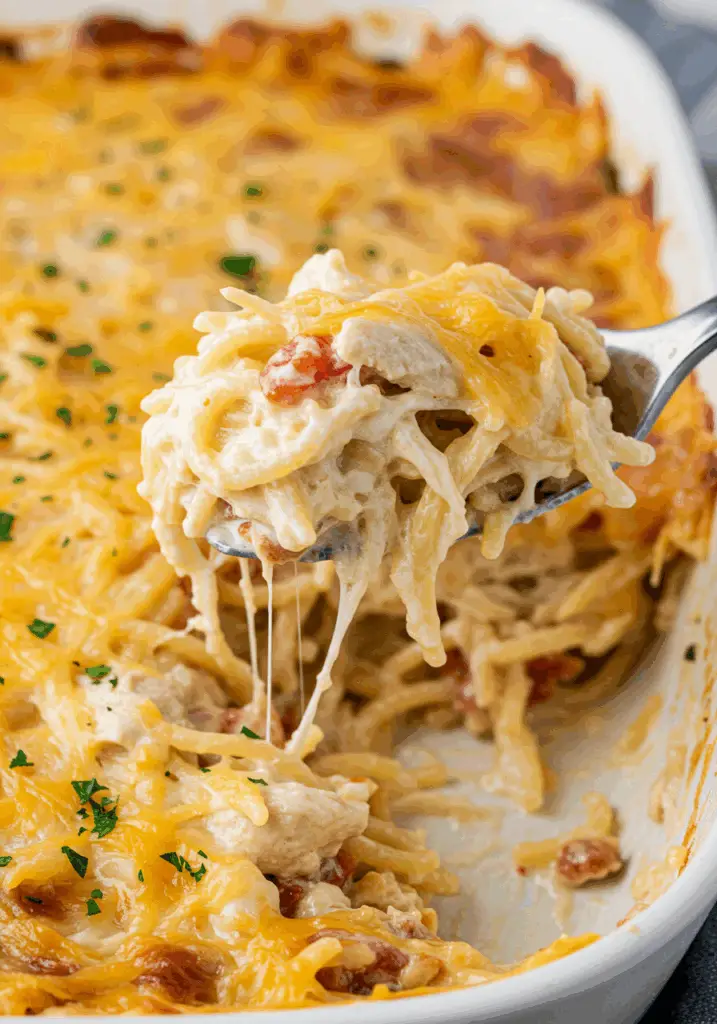 Chicken Spaghetti Casserole
