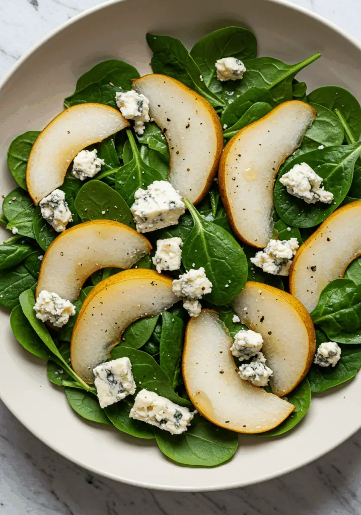 Barefoot Contessa Pear and Blue Cheese Salad
