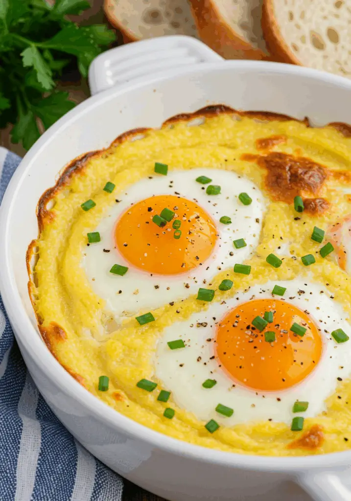 Baked Cottage Cheese Eggs
