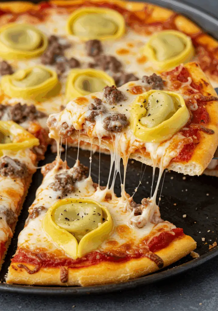 Meat Lovers Pizza Tortellini
