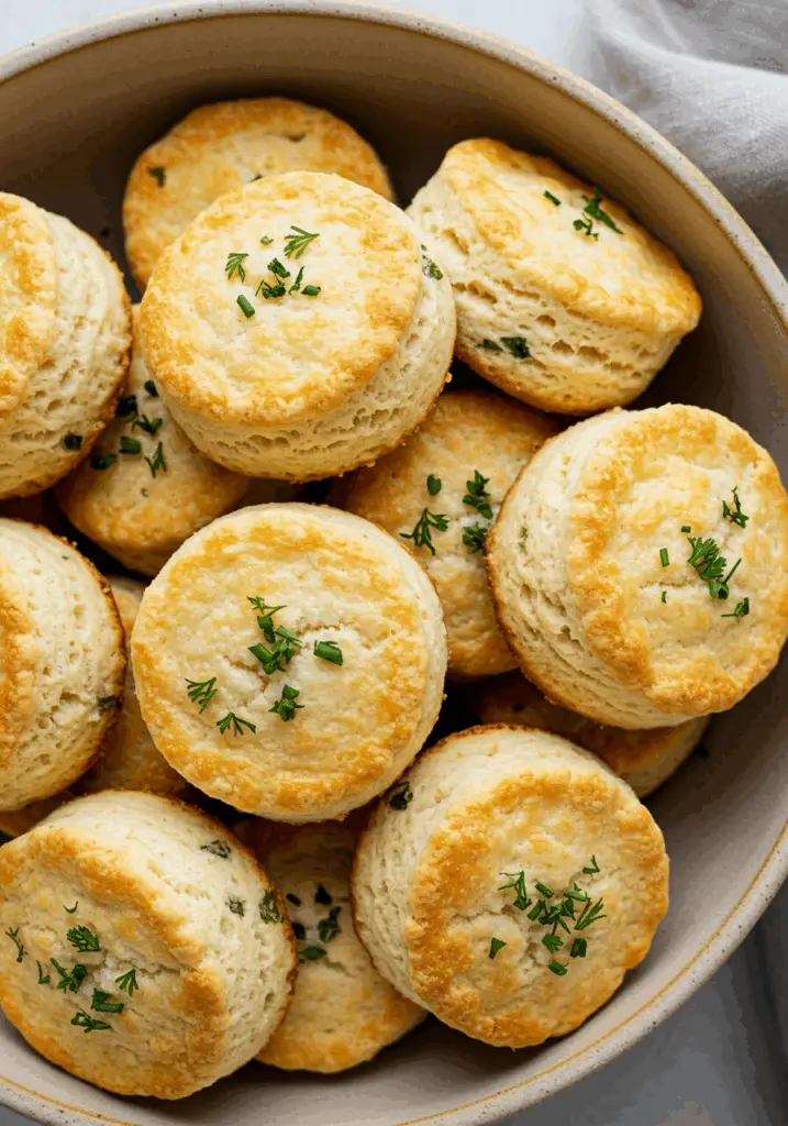 Herbed Cottage Cheese Biscuits
