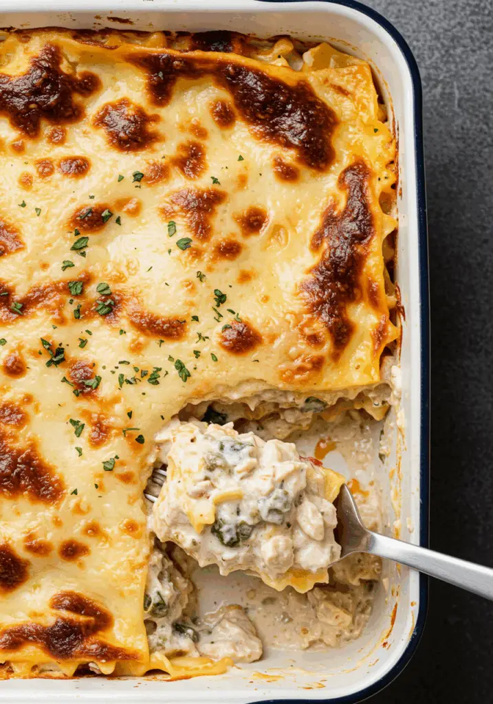 Chicken Alfredo Lasagna