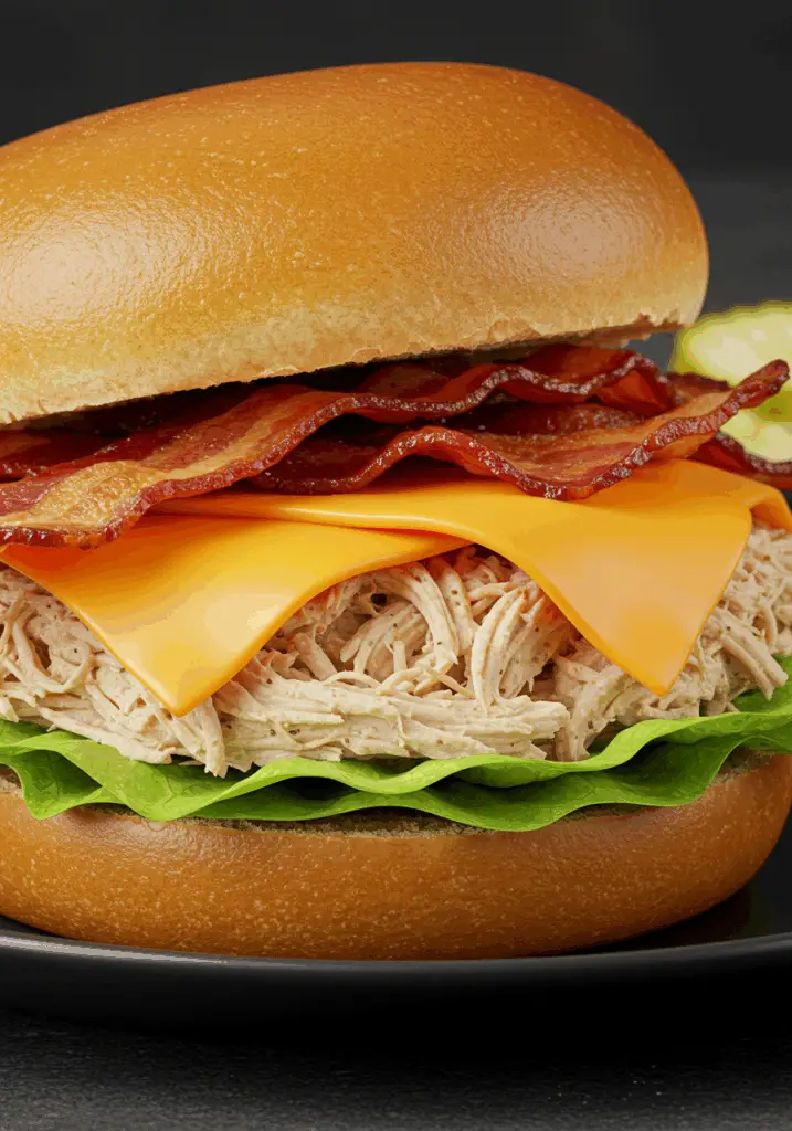 Crock-Pot Ranch Chicken Sandwiches
