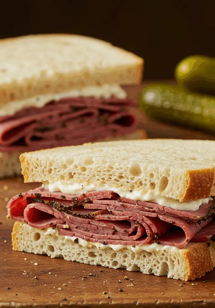 Montreal Smoked Meat Sandwich
