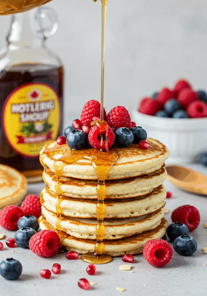High-Protein Cottage Cheese Pancakes

