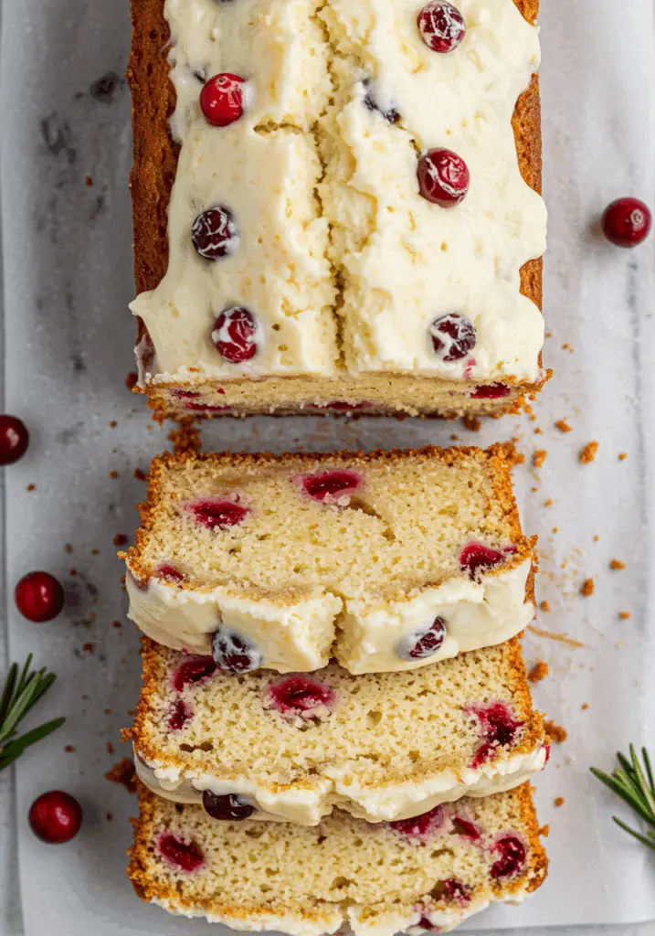 Cream Cheese Cranberry Loaf
