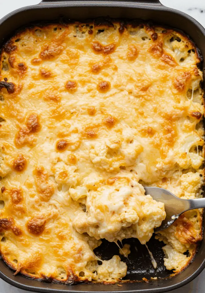 Queso Cauliflower Bake
