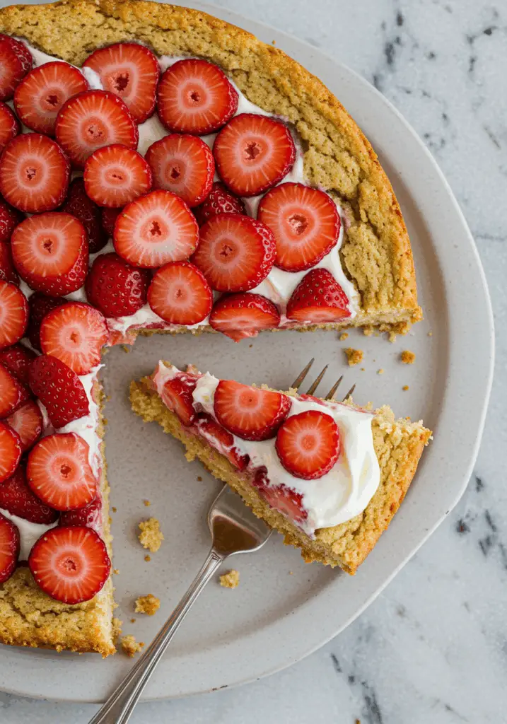 Slab Strawberry Shortcake