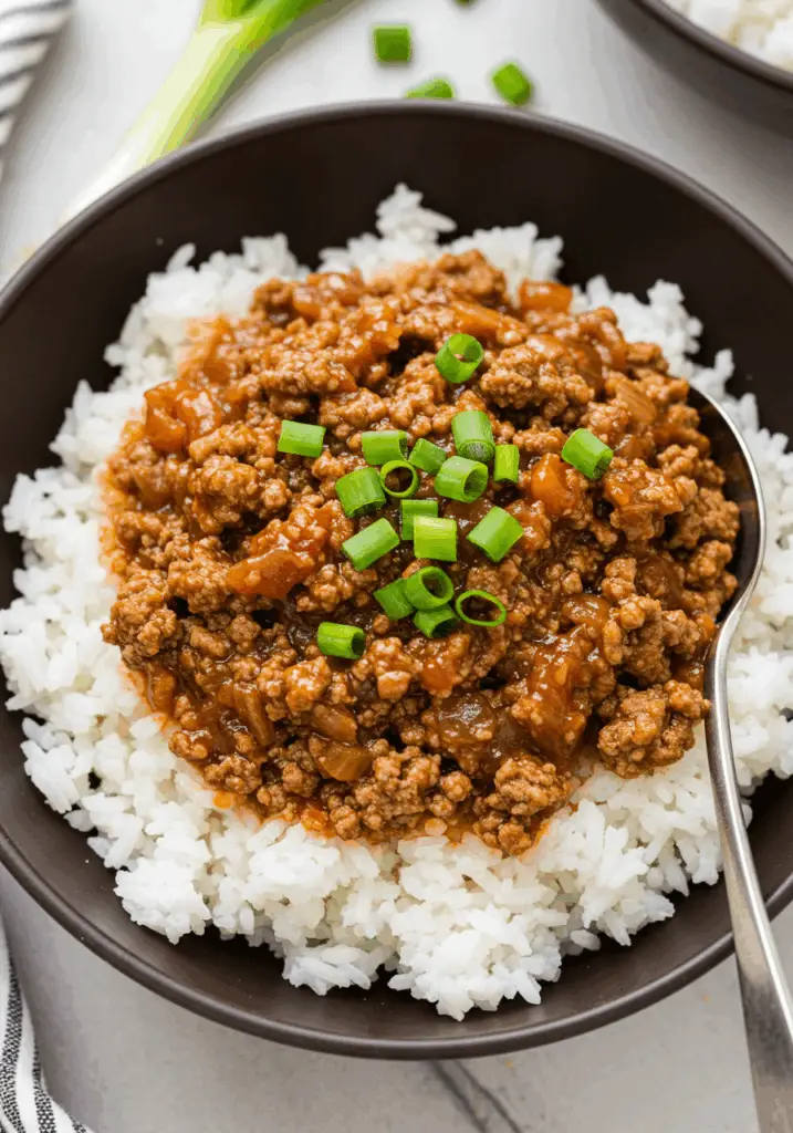 Mongolian Ground Beef
