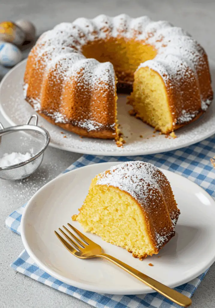 Portuguese Easter Cake (Pão de Ló)
