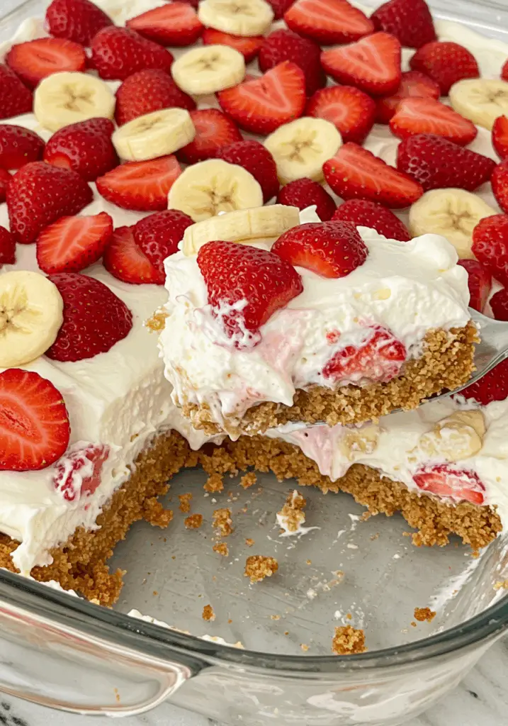 Strawberry Banana Pudding
