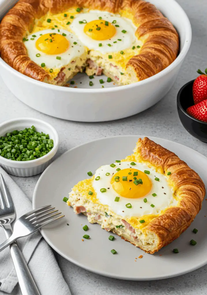 Croissant Breakfast Pie
