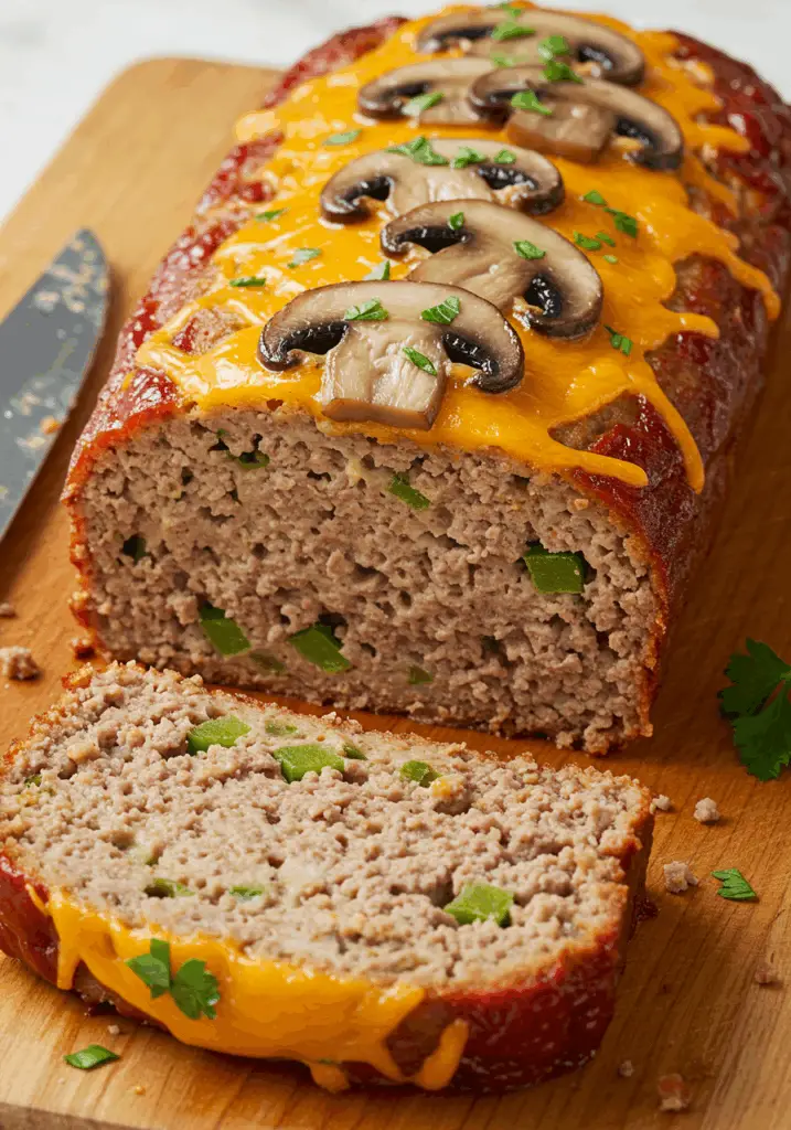 Philly Cheesesteak Meatloaf
