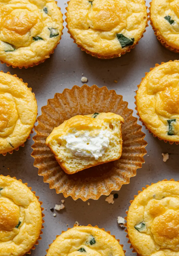 Fluffy Cottage Cheese Egg Muffins
