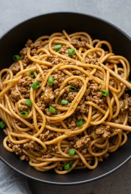 Mongolian Beef Noodles