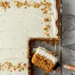 Carrot Cake Sheet Cake