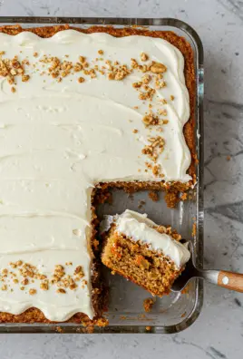 Carrot Cake Sheet Cake