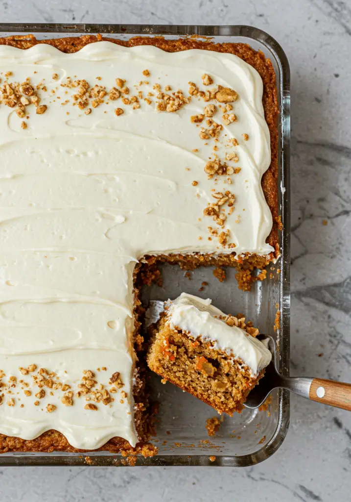 Carrot Cake Sheet Cake