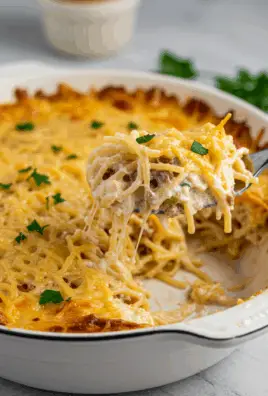 Chicken Spaghetti Casserole