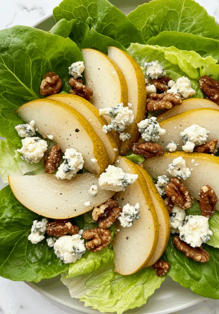 Barefoot Contessa Pear and Blue Cheese Salad