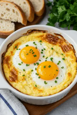 Baked Cottage Cheese Eggs