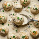 Creamy Mushroom Chicken Meatballs