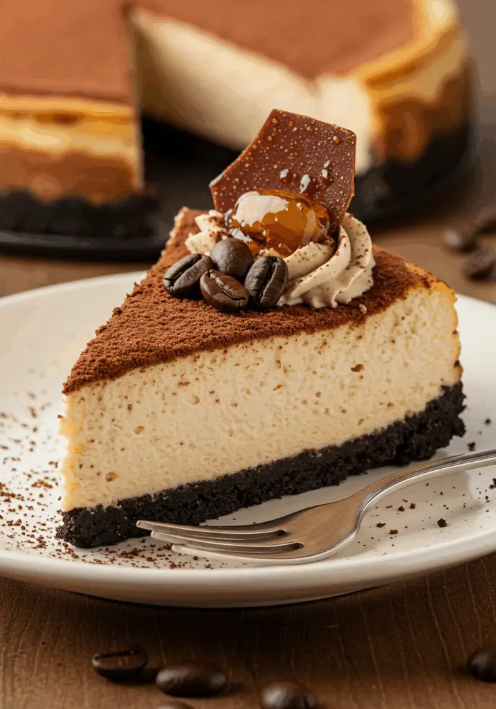 Creamy Coffee Cheesecake