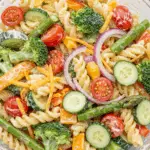 Healthy Creamy Pasta Salad