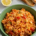 Greek Rice with Cabbage (Lahanorizo)