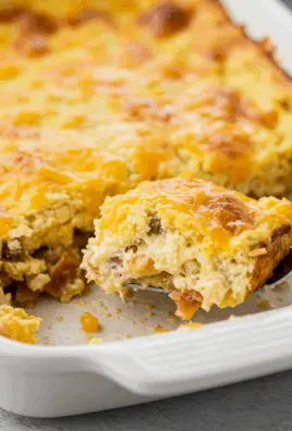 Overnight Breakfast Casserole