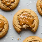 Salted Caramel Cheesecake Cookies