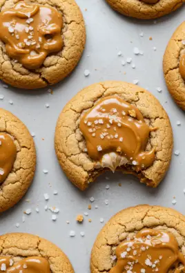 Salted Caramel Cheesecake Cookies
