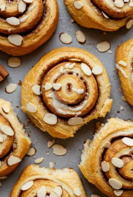 Almond Croissant Cinnamon Rolls