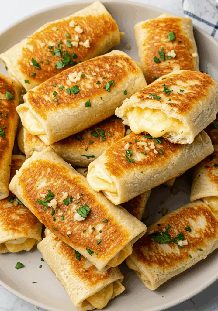 Cheesy Garlic Butter Rollups