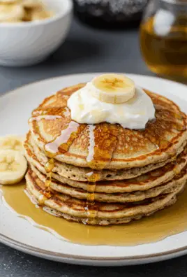 Easy Oatmeal Pancakes