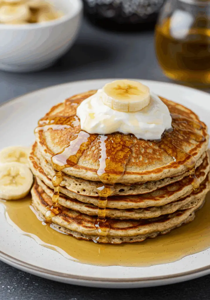 Easy Oatmeal Pancakes