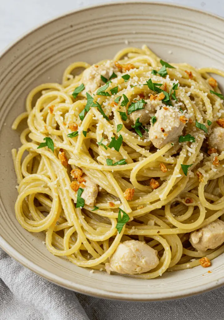 Monterey Chicken Spaghetti