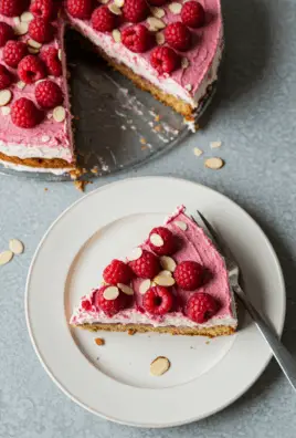 Almond Raspberry Cake