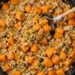 Ground Turkey Sweet Potato Skillet