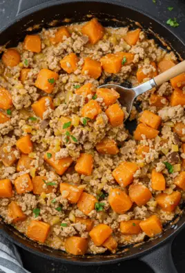 Ground Turkey Sweet Potato Skillet