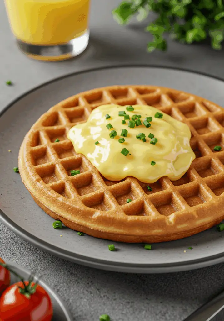 Low Carb Egg & Cheese Chaffle