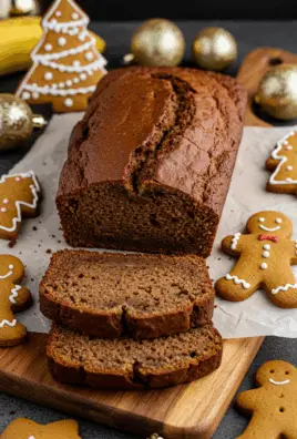 Gingerbread Banana Bread