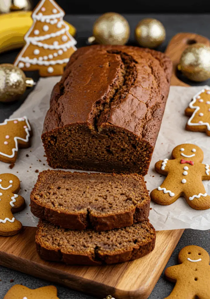 Gingerbread Banana Bread