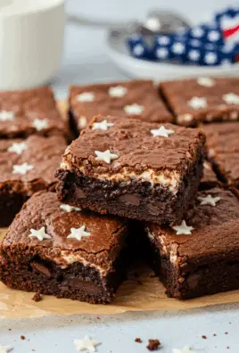 Star Spangled Brownies