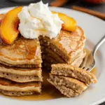Cinnamon Peach Pancakes