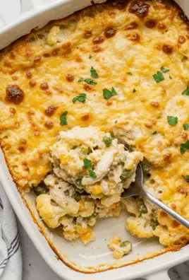 Healthy Chicken Cauliflower Rice Casserole