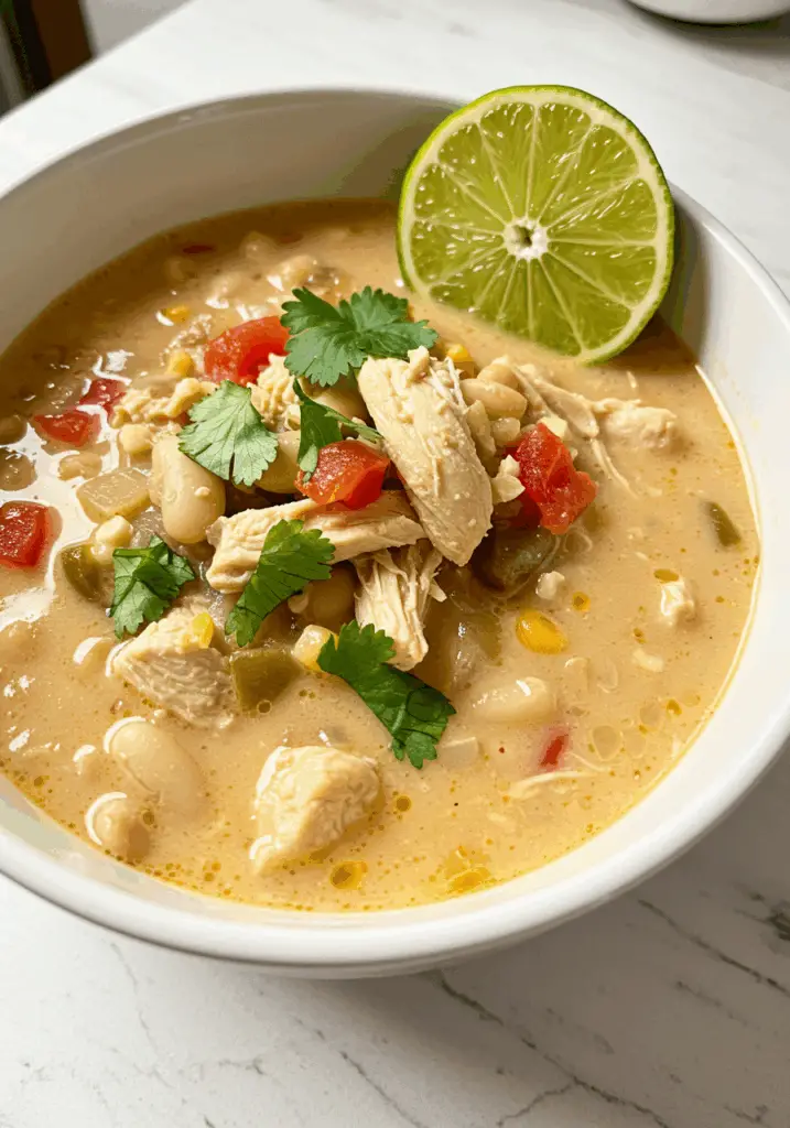 Cajun White Chicken Chili